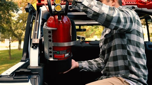 Clean install. Secure storage. Trail-ready access. Watch how the Hi-Lift® Trail Trak™ System (TT-1000) mounts directly to the factory roll cage of a 2018 Jeep Wrangler JLU (4-Door), keeping your Hi-Lift® Jack stored horizontally, out of the way, and ready when you need it. Adjustable positioning, aircraft-grade aluminum construction, and a modular design that’s ready to grow with future accessories - Trail Trak™ is built for real-world use on and off the trail. Hi-Lift® Jack — the Original Power