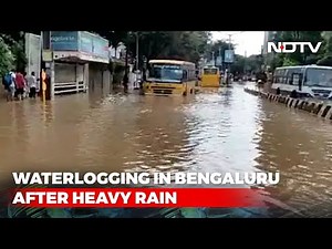 Bengaluru Roads Under Water After Heavy Rain, Second Time In A Week