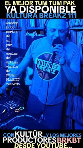 KULTÜR on Instagram: "Hey Breakerz ... Anoche le di la segunda vuelta al vinilo de Super Plastic records... ese fantástico "Super Breakz volumen 2"... que recoge 4 fantásticos producciones de 4 Productores del Sur... que están y estarán incluídas solo y exclusivamente en este vinilo... Esta vez le dimos repaso a "My Friends" de Maxuka y a "Acid Freedom" de Ro73, Fortuny y Jordaz... Y como había mencionado en el programa anterior... hice el sorteo de un par de copias de este vinilo... que fueron