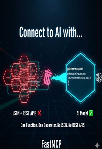 FastMCP + LLM 🔥. STOP Building APIs for AI ❌ Use FastMCP