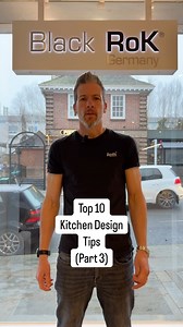 39K views · 1.1K reactions | Top 10 Kitchen Design Tips… Part 3 #kitchendesign #kitcheninspiration #modernkitchen #germankitchen | Black Rok Kitchen Design | Facebook