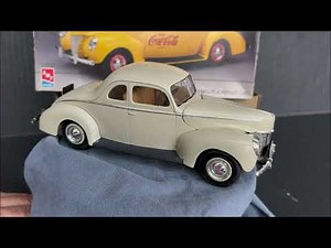 Built-Up AMT 1940 Ford Coupe