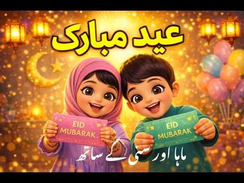 Eid Mubarak 🌙 | A Sweet Eid Story with Maha & Sunny | Islamic Kids Story