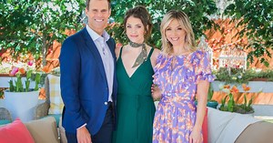Julie Gonzalo Visits - Home & Family