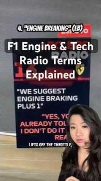 f1 engine & tech radio terms explained (what do they mean?) #formula1 #f1 #fyp