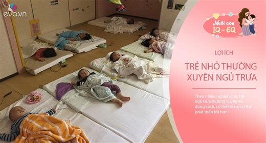 Trẻ ngủ trưa và không ngủ trưa, sẽ có 3 điểm khác biệt rõ ràng khi vào tiểu học