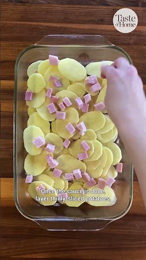 White Cheddar Scalloped Potatoes