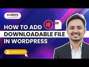 How to Add a Downloadable File in WordPress | Bangla Tutorial