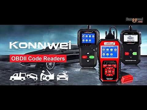 How To Use KONNWEI KW850 Car Diagnostic Scanner? - Banggood Tool Sets