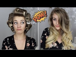 Hair curlers with toilet paper rolls?? TEST