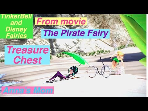 Walt Disney World TinkerBell and Disney Fairies Treasure Chest from The Pirate Fairy/Anna's Mom