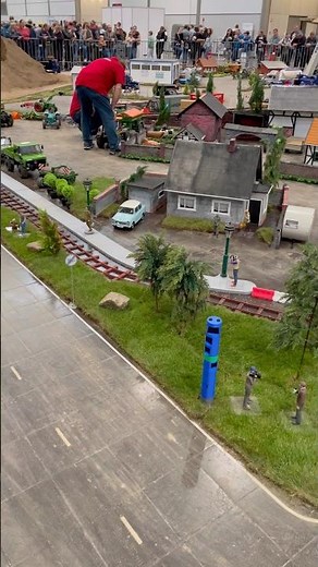 Beautiful RC Truck Town in Action | Miniature City with Realistic Buildings and Vehicles