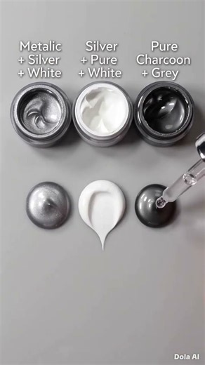 How to Mix Paint: Creating Shimmering Metallic Silver Gray with Palette Knife