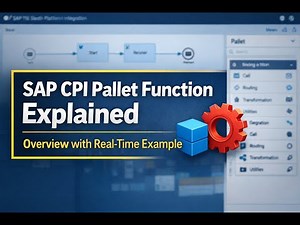 SAP CPI Pallet Function Explained | Overview with Real-Time Example