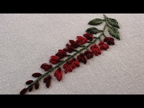 Very simple & gorgeous embroidery design | hand embroidery for beginners | embroidery