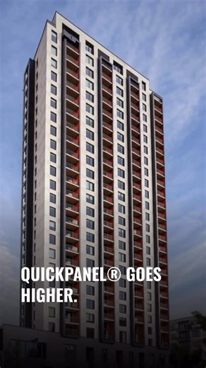 Engage Building Products on Instagram: "NFPA 285 Compliant. Safe for high-rises over 40 feet. QuickPanel® is an aluminum composite cladding system supported by an engineering evaluation referencing NFPA 285—allowing greater design freedom on steel and concrete buildings when installed as specified. From low-rise to high-rise, the system performs without compromise. 🔗 Learn more or connect with our technical team."