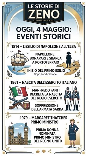 📅 4 Maggio Accadde Oggi: tra storia, tragedie, grandi nascite e momenti che hanno cambiato il mondo