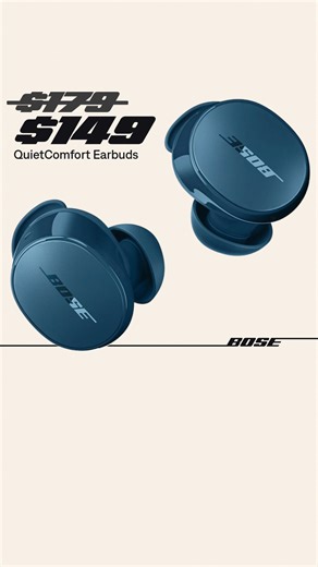 Limited time offer! Save $30 on select QuietComfort Earbuds | Bose
