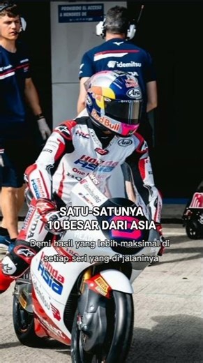 Satu-satunya Pembalap Asia di 10 Besar 👏