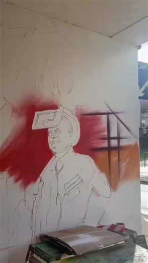 A new mural has been unveiled in Pontypool town centre celebrating the town’s history. The artwork in Riverside Car Park was commissioned by artREGEN, with additional work designed by West Monmouth School pupils still to come. The work is being done alongside plans to improve the car park by the Pontypool Community Taskforce and council. #TorfaenDeal #torfaencouncil #torfaen