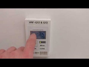 Mitsubishi Electric VRF Simple MA Controller Quick Demo