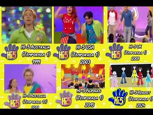 Cinco Sentidos/Five Senses - Comparación (1999/2003/2008/2011/2015/2024)