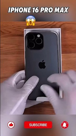 iPhone 16 Pro Max BLACK TITANIUM – The Most Beautiful Beast Ever! 😍🔥 #Apple