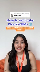 Have you claimed your FREE eSIM yet? 🥳 It’s super easy to activate! Check out the steps below and get yours today! 👉 https://bit.ly/FREEeSIM | Klook