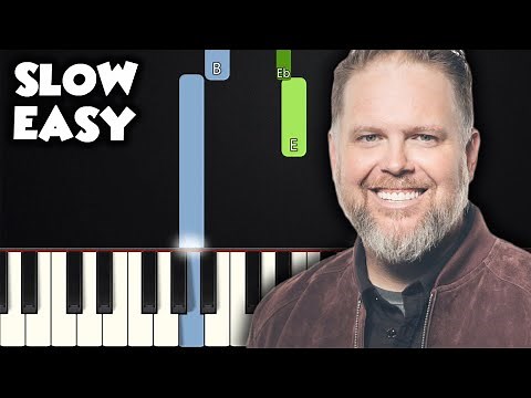 I Can Only Imagine - MercyMe | SLOW EASY PIANO TUTORIAL + SHEET MUSIC