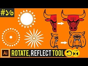 How To Duplicate Objects Around a Circle | Rotate Tool | Reflect tool | Class #16