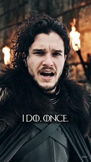 👉 Does Jon Snow ever smile? 🤔❄️ #gameofthrones