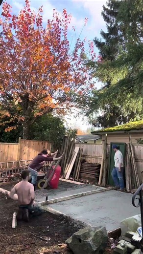 DIY Pouring and finishing a concrete pad