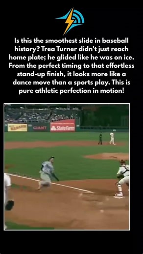 The Smoothest Slide in MLB History! ⚾️✨