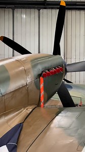 Supermarine Spitfire FR Mk XIVe MV293 at Imperial War Museum Duxford - she wears the scheme from her time with the Indian Air Force. #ww2 #ww2history #spitfire #aviation #warbirds | Daniel J Wheatcroft