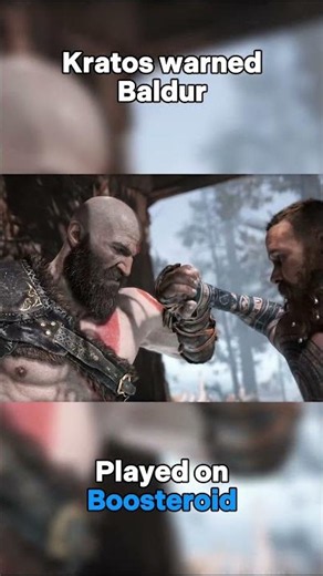 Kratos Warned Baldur