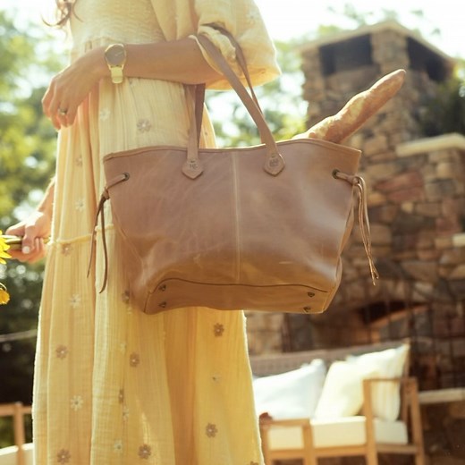 The Maria Tote Bag Made with full grain leather, made right here in the USA | Holtz Leather Co. | Facebook