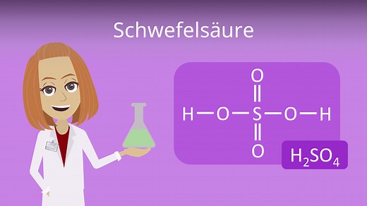 Schwefelsäure • H2SO4, Eigenschaften, Reaktionen