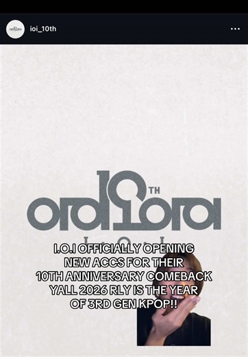 IOI THE BLUEPRINT THAT YOU ARE/WERE OH I AM SO SAT FOR THIS @아이오아이 (I.O.I) #ioi #kpop #produce101 #3rdgenkpop #ioi_10th
