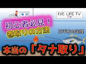初心者必見！【タナ取り方法】海底からのタナ取りには秘訣があります。 正しく覚えて、大漁狙いましょう！