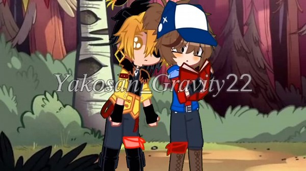 Gacha Moments de Gravity Falls: Bill y Dipper