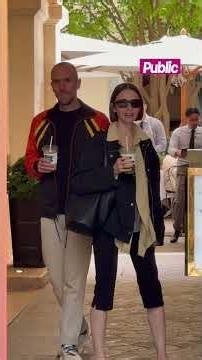Lily Collins is currently in Paris