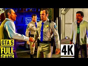 GTA 5 - Full Game Walkthrough in 4K - ULTRA REALISTIC GRAPHICS [4K 60FPS PC] - GTA 5 FULL GAME- GTAV