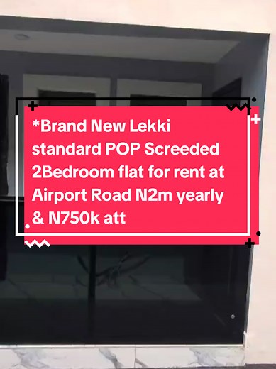 2 Bedroom Flat for Rent in Lekki - N2M Yearly
