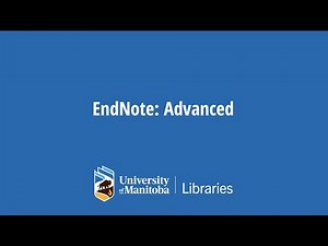 EndNote: Advanced
