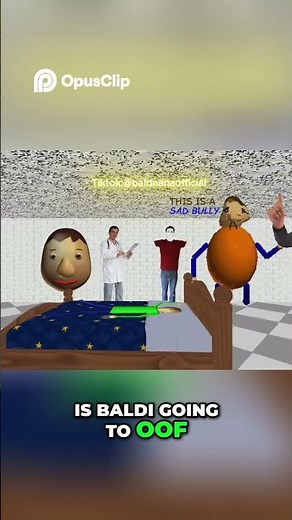 El coma de Baldi ¡Entra en sus sueños para salvarlo!