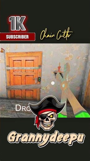 Chain ⛓️ Cutter Escape in Granny #grannydeepu #escape #granny