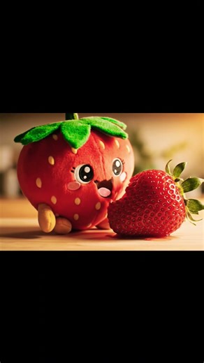 Strawberry fruit baby shorts video #fruitbaby 🍓#fruiteating #toybuddy #viralshorts #shorts #licchi