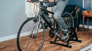 Turn your bike into a stationary bike with this stand
