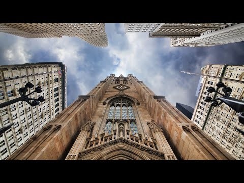 🚨NEW YORK CITY LANDMARKS - TRINITY CHURCH MANHATTAN NYC WALKING TOUR | OOTAONGO
