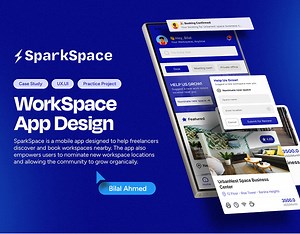 Workspace App Design (UX.UI Case Study)